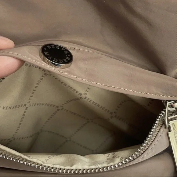 Steve Madden Tan Backpack Modern Design - Picture 10 of 10